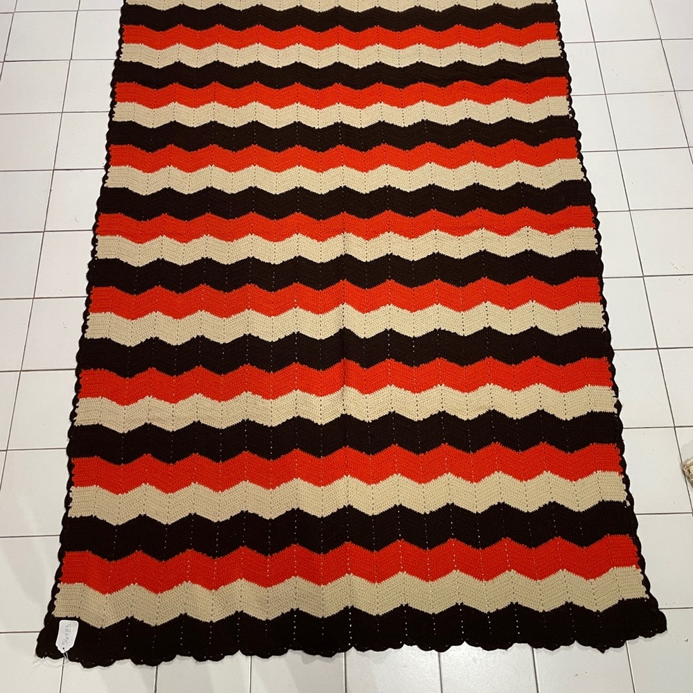 Crocheted Afghan Blanket